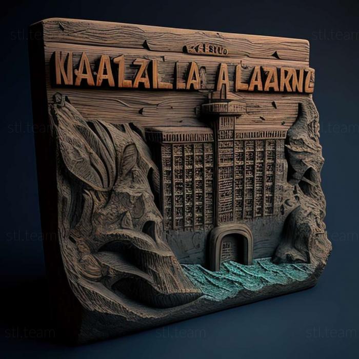 3D model Alcatraz game (STL)